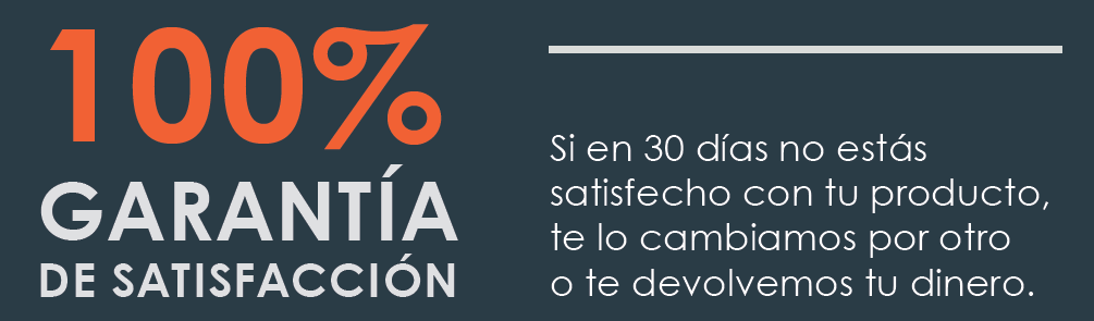 Garantía de satisfacción